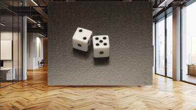 Gambling Dice Wall mural