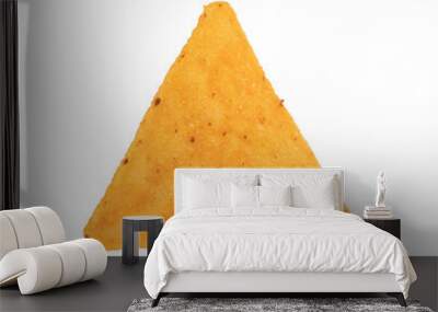 mexican corn nachos chip isolated Wall mural