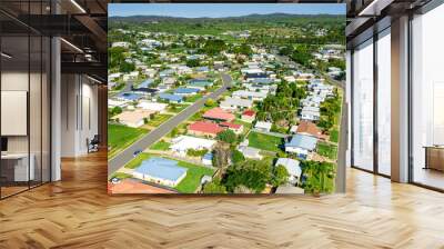 View of residential area in Calliope, Queensland Wall mural