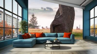 Old standing stone Wall mural