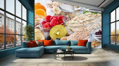 Healthy food Wall mural