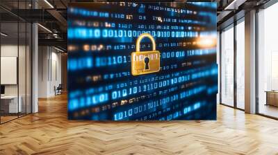 Spyware cyber security stock photo Wall mural