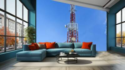 telecommunication tower Wall mural