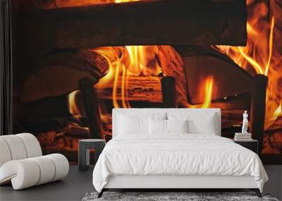 Fireplace Wall mural