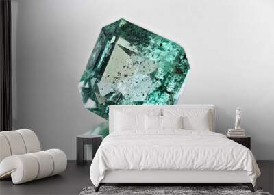 esmeraldas gigantes cristales emerald gemstone gemas piedras preciosas diamantes verdes granate zafiro rubí, emeralds and gemstone jade	
 Wall mural