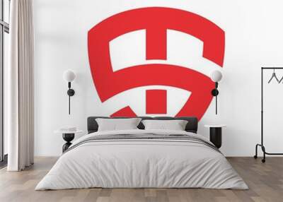 ST SHIELD LOGO Wall mural