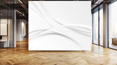 Halftone swoosh modern abstract background template Wall mural