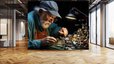 A watchmaker at work Wall mural