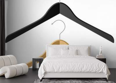 Vector clothes hanger Wall mural