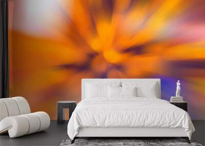 orange blurred background wallpaper Wall mural