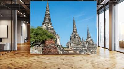 Chedi of Wat Phra Sri Sanphet Wall mural