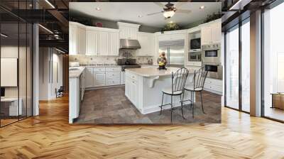 kitchen in luxury home Wall mural