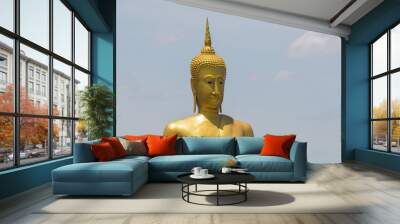 buddha satatue in thailand Wall mural