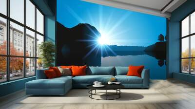 PAYSAGE - Guitare Wall mural