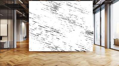 Grunge abstract template, parallel line pattern. Wall mural