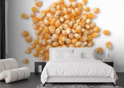 Heap of dried corn kernels Wall mural