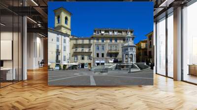 Piazza della Bollente ad Acqui Terme in proovincia di Alessandria Italia Europa Italy Wall mural