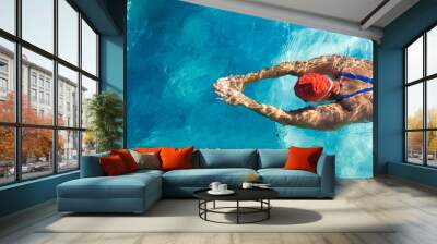 Diving Wall mural