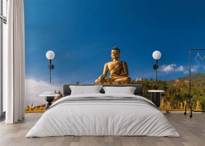 Giant Buddha, Thimphu, Bhutan Wall mural