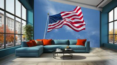 Old Glory Wall mural