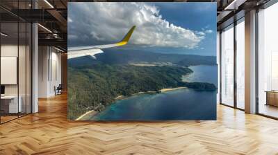 Aerial view of Coron island in Palawan, Philippines Wall mural