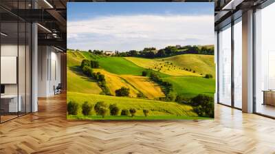 Colline ondulate Wall mural