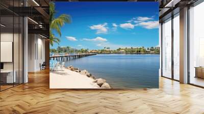 golfing cape coral florida Wall mural