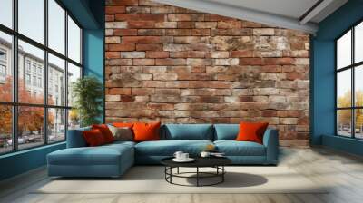 masonry building brick wall Wall mural