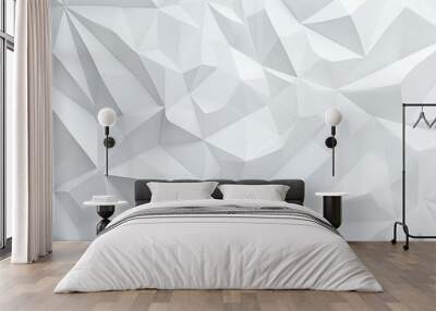 rough low poly texture Wall mural