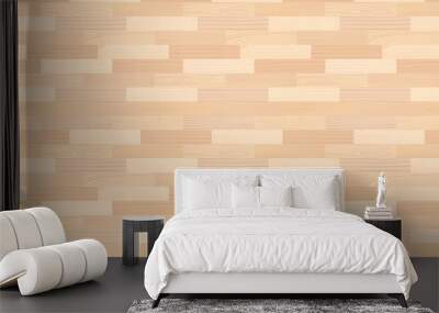 wooden floor parquet Wall mural