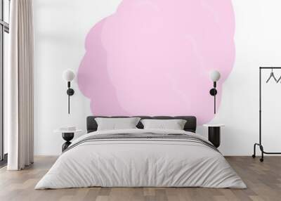 cotton candy for carnival color illustration Wall mural