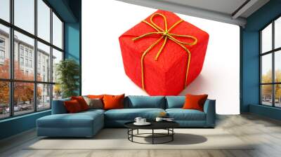 red christmas presents Wall mural