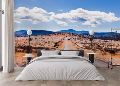 Davis Mountains High Desert Landscape Texas USA Wall mural