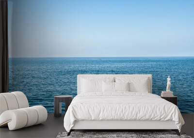 blue sea background Wall mural