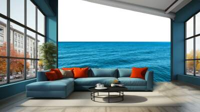 blue sea background Wall mural