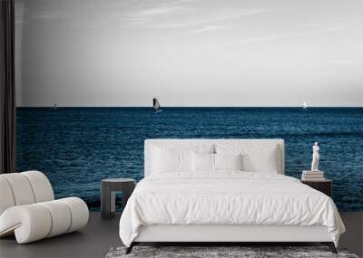 sea and sky Wall mural