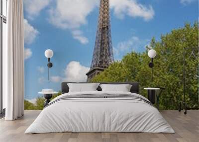 eiffel tower city Wall mural