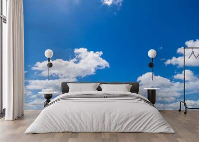 clear blue sky background,clouds with background.	 Wall mural