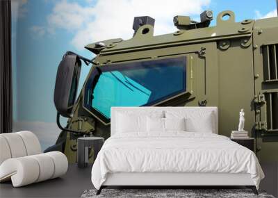 Cabin armored car Wall mural