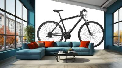 Monochrome bike Wall mural