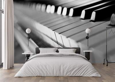 piano keyboard Wall mural