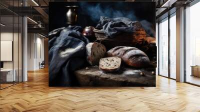  fresh bread  Wall mural