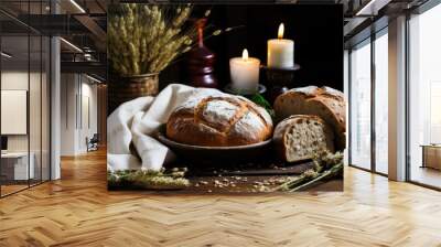  fresh bread  Wall mural