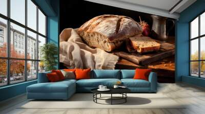  fresh bread  Wall mural