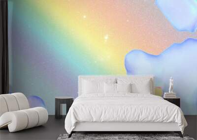 abstraction, background, colors, light, pastel, beautiful, patte Wall mural