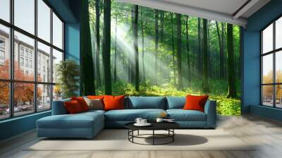 forest landscape Wall mural