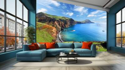 Landscape of Portugal island Madeira Wall mural