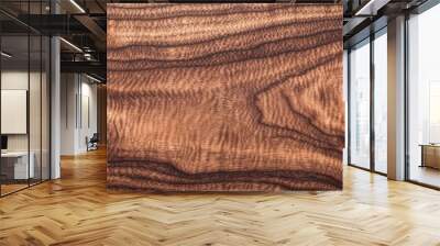 Natural Wood Texture Background - Close Up of Grain Pattern Wall mural