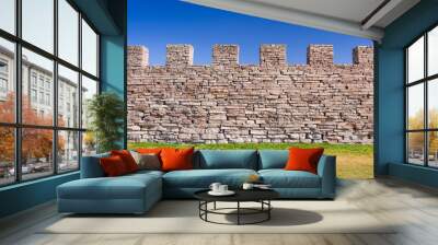 Eketorp castle defense wall Wall mural