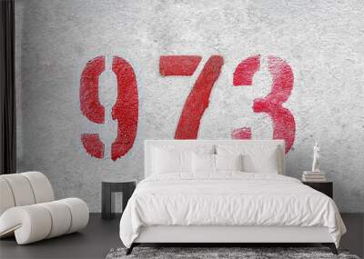 973 Wall mural